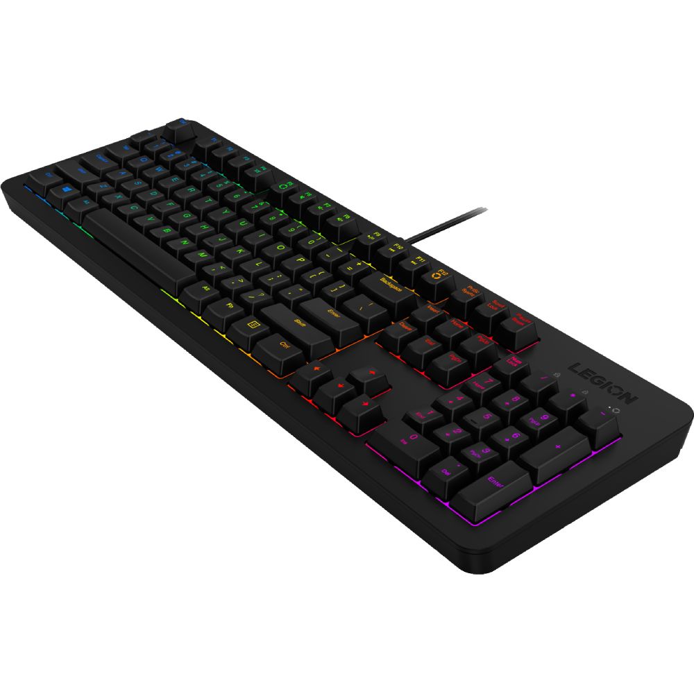 Клавіатура LENOVO Legion K300 RGB Gaming (3718252) Конструкція мембранна