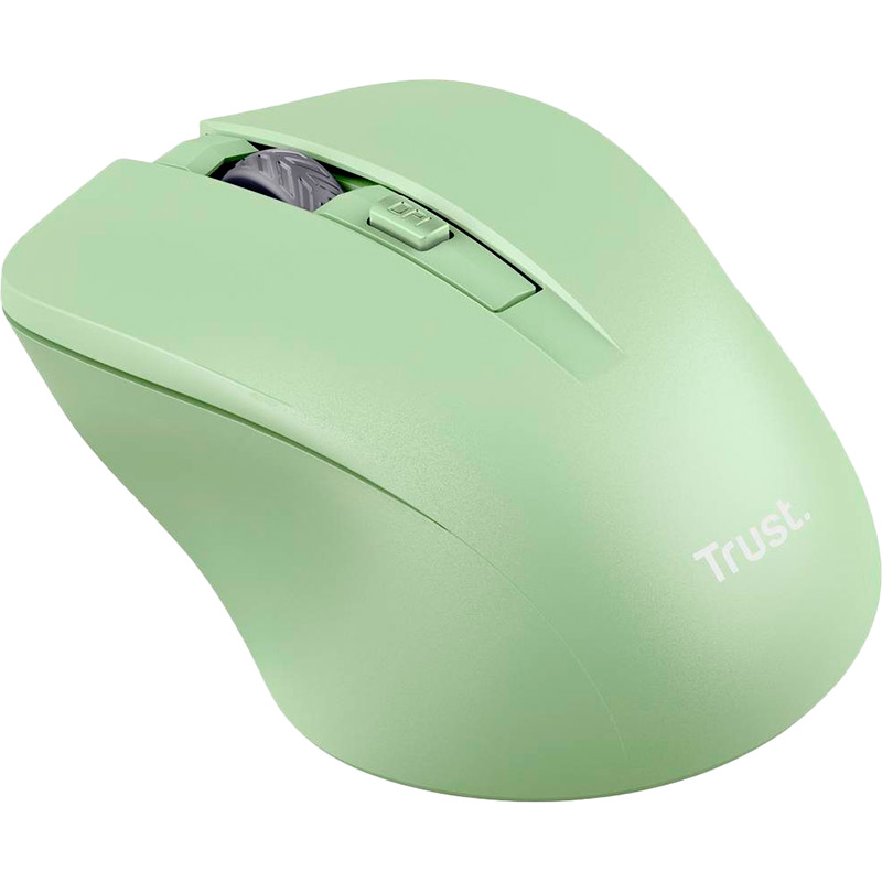 Мышь TRUST Mydo Silent Wireless Green (25042) Беспроводное подключение RF