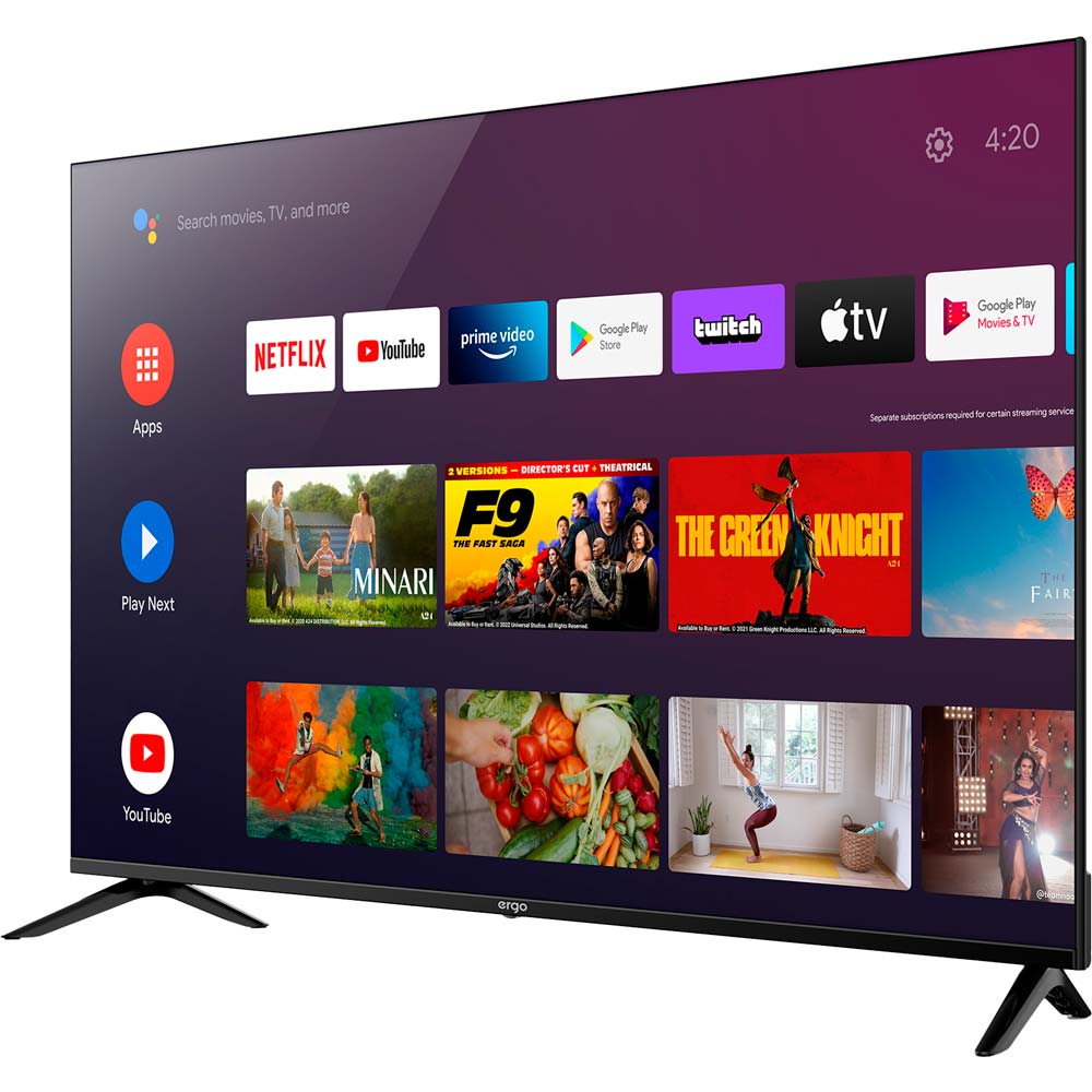 Телевизор ERGO 55GUS6500 Smart TV со Smart TV