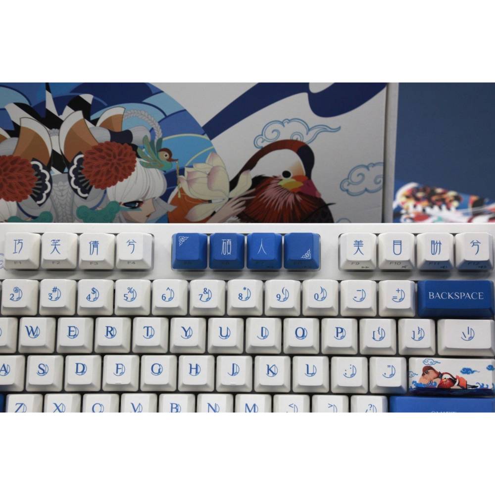 Клавиатура VARMILO VEA87 Lovebirds-I Blue (A23A002A6A0A01A003) Класс игровая