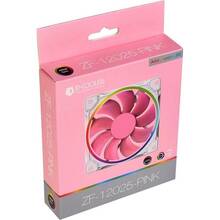 Кулер корпусний ID-COOLING ZF-12025-PINK PWM