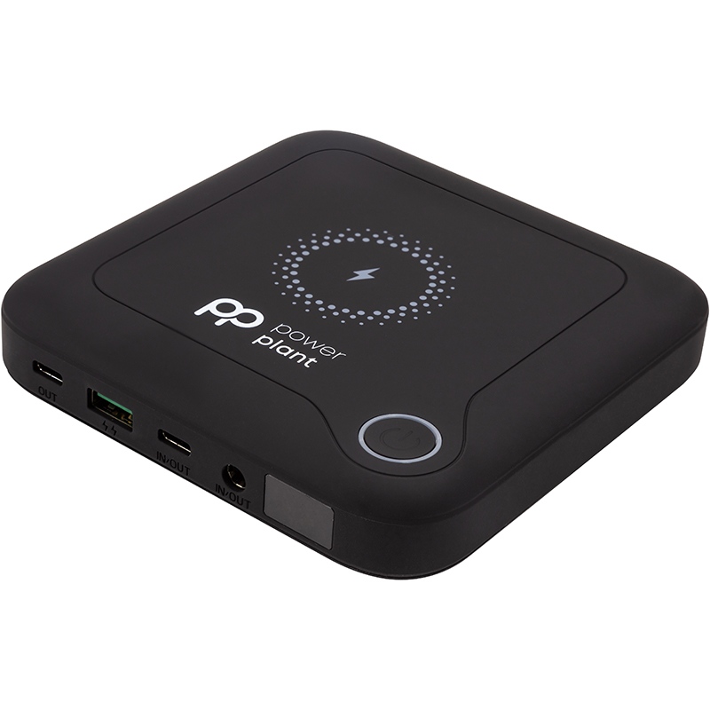 Powerbank POWERPLANT 24000 mAh PD 60W DC Wireless Black (PB930463) Комплектація  кабель USB (USB-A – USB-C), кабель PD (USB-C – USB-C), комплект конекторів 8+1