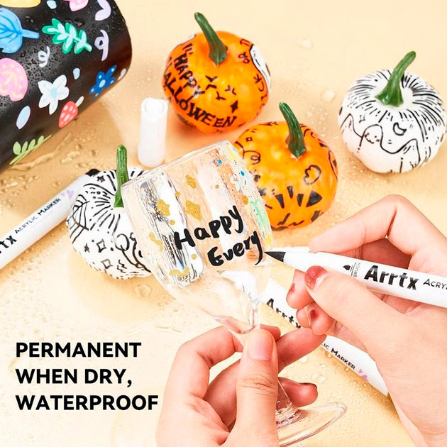 Маркеры Arrtx Акриловые AACM-0500-10A 10 шт (LC303601) Количество элементов 10