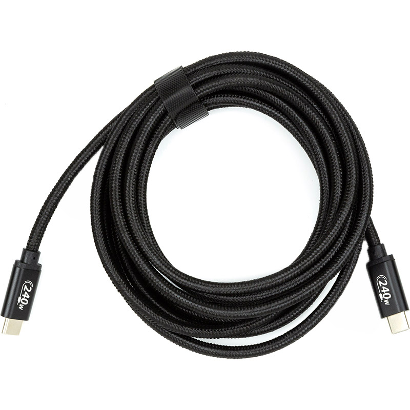 Кабель SAN GUAN USB Type-C - USB Type-C PD 240W (CA914128) Довжина 3