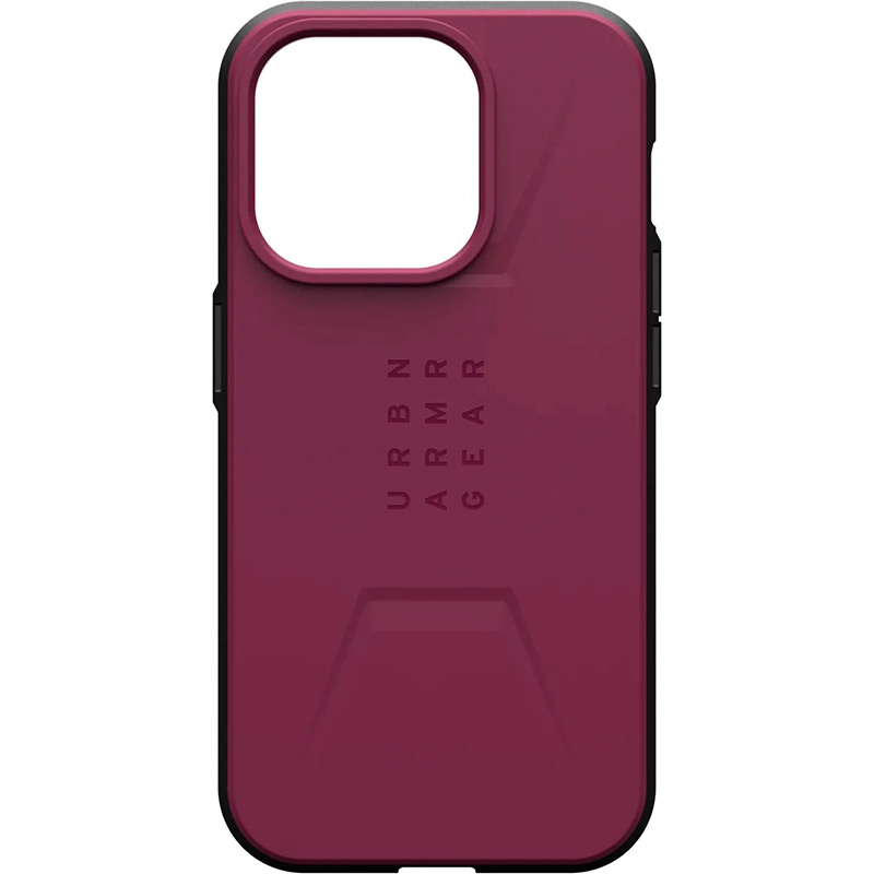 Чехол UAG Civilian Magsafe для Apple iPhone 15 Pro Bordeaux (114275119049) Тип чехол-накладка