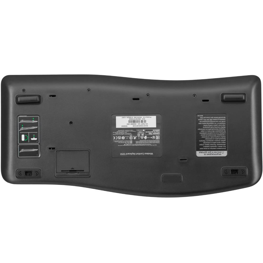 Комплект MICROSOFT WL Comfort Desktop 5050 BlueTrack Ru Ret AES (PP4-00017) Конструкція мембранна