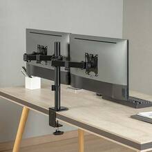 Кронштейн HiSmart для двух мониторов 17-32" Black (HS082406)