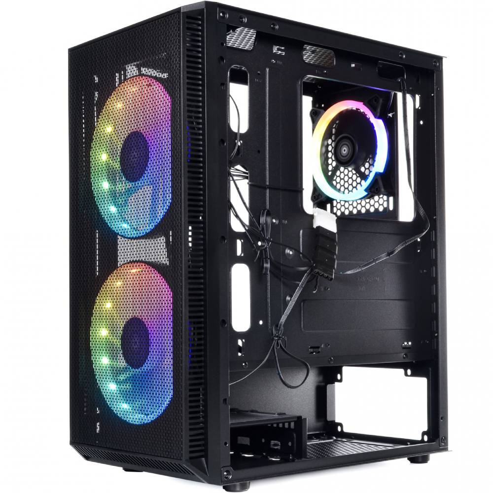 Корпус QUBE Neptune Black (QB07N_FCNU3) Тип Midi-Tower