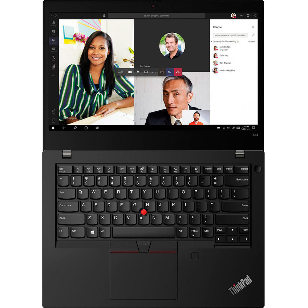 Внешний вид Ноутбук ThinkPad L14 Gen 2 Black (20X2S8XC00)