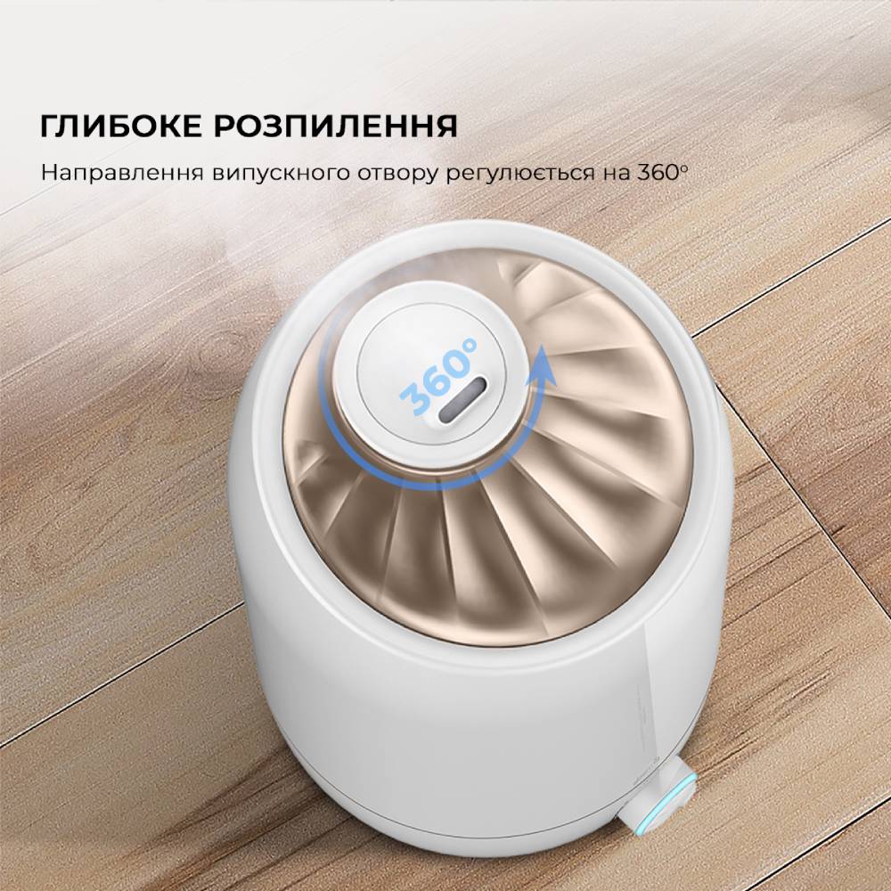 Увлажнитель воздуха DEERMA DEM-F500 Humidifier 5L White Дополнительные функции ароматизация