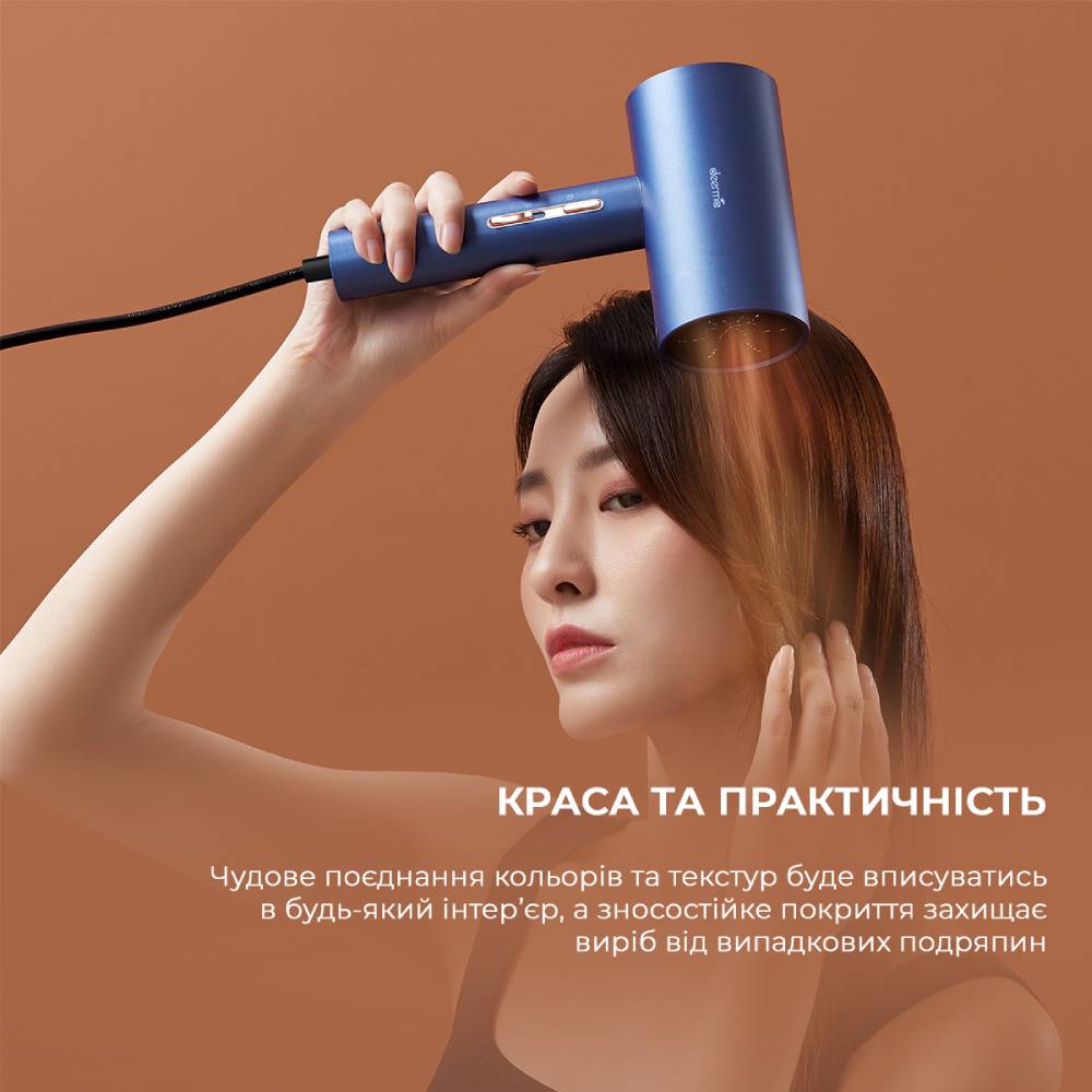 Фото 2 Фен DEERMA Electric Hair Drier (DEM-CF15W)