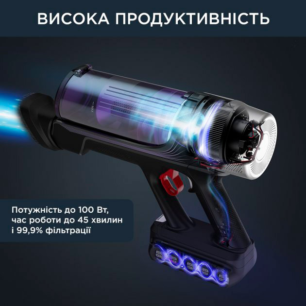 Пылесос ROWENTA X-Force Flex 9.60 RH2037WO Тип аккумуляторный