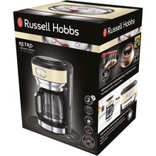 Кофеварка RUSSELL HOBBS 21702-56 Retro Vintage Cream