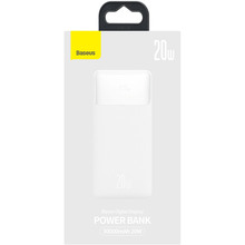 Powerbank BASEUS Bipow Overseas 20W 30000mAh White (39243white)