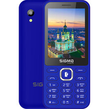 Мобільний телефон SIGMA X-style 31 Power Type-C Dual SIM Blue (4827798855027)