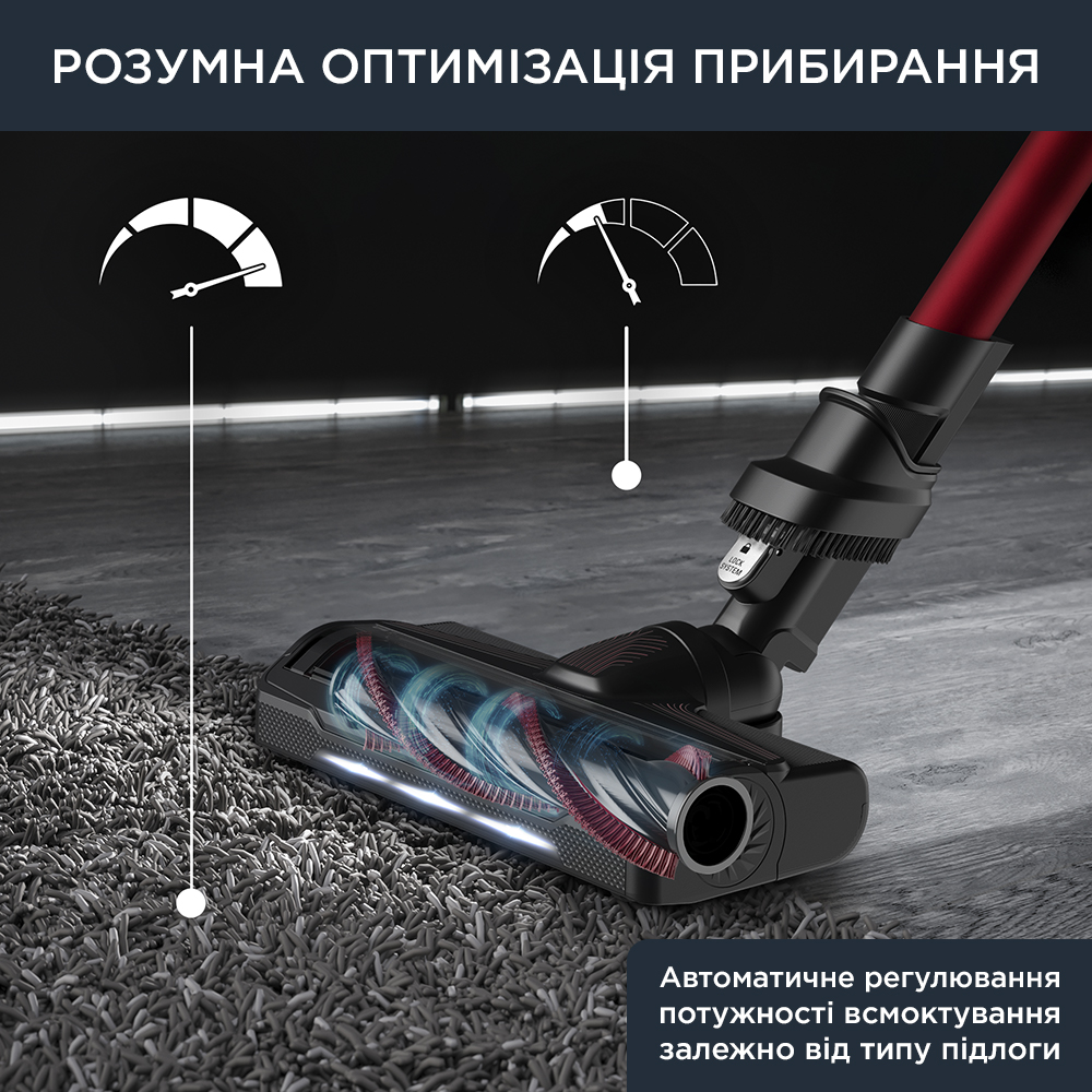 Пилосос ROWENTA X-Force Flex 9.60 RH2079WO Тип прибирання сухе