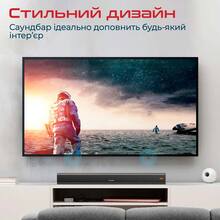 Саундбар Promate StreamBar 60 Вт 2.1 Black (streambar-60.black)