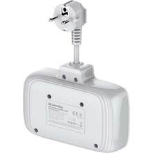 Мережевий фільтр COLORWAY 2 розетки + 4xUSB 0,025м 10А White (CW-CHE24PDW)