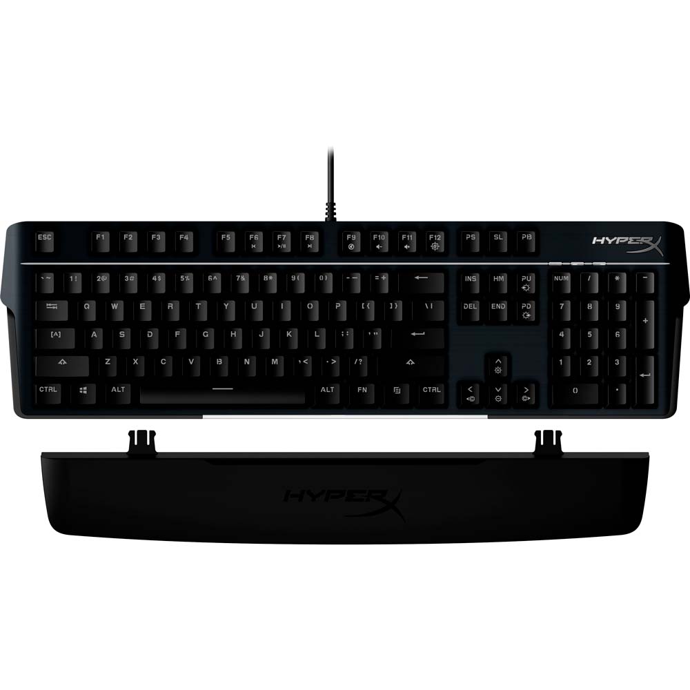 Клавиатура HyperX Alloy MKW100 TTC Red USB RGB ENG/RU Black (4P5E1AX) Конструкция механическая