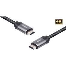Кабель REAL EL HDMI 2.0 Premium M-M 1 м Grey (EL123500045)