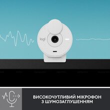 Web-камера LOGITECH BRIO 300 FHD White (960-001442)