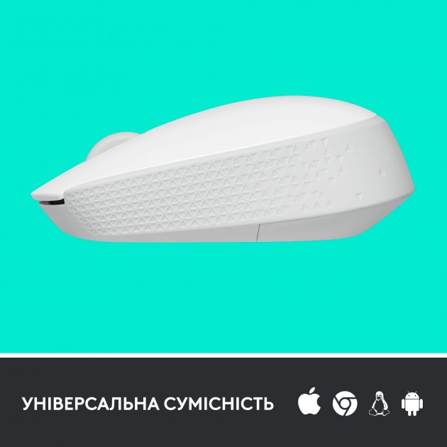 Миша LOGITECH M171 Wireless White (910-006867) Тип сенсора оптичний