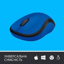 Миша LOGITECH M220 SILENT BLUE (L910-004879)