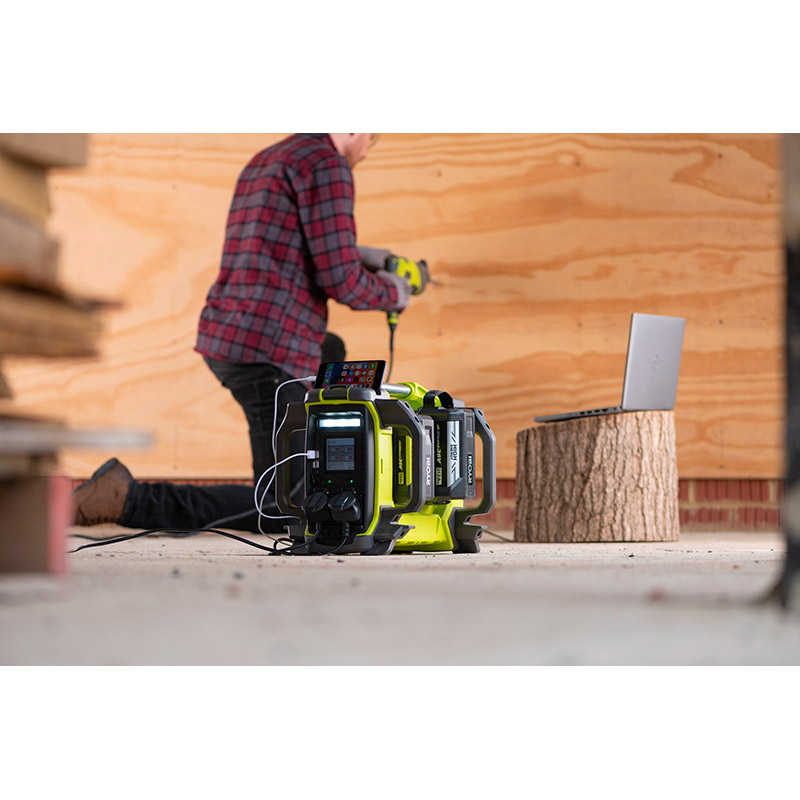 Інвертор напруги Ryobi MAX POWER RY36BI1800A-0 без АКБ (5133004942) Типи портів USB Type-C