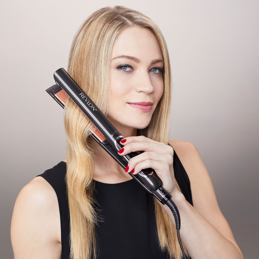Випрямляч REVLON Salon Straight Copper Smooth Styler (RVST2175E2) Особливості дисплей