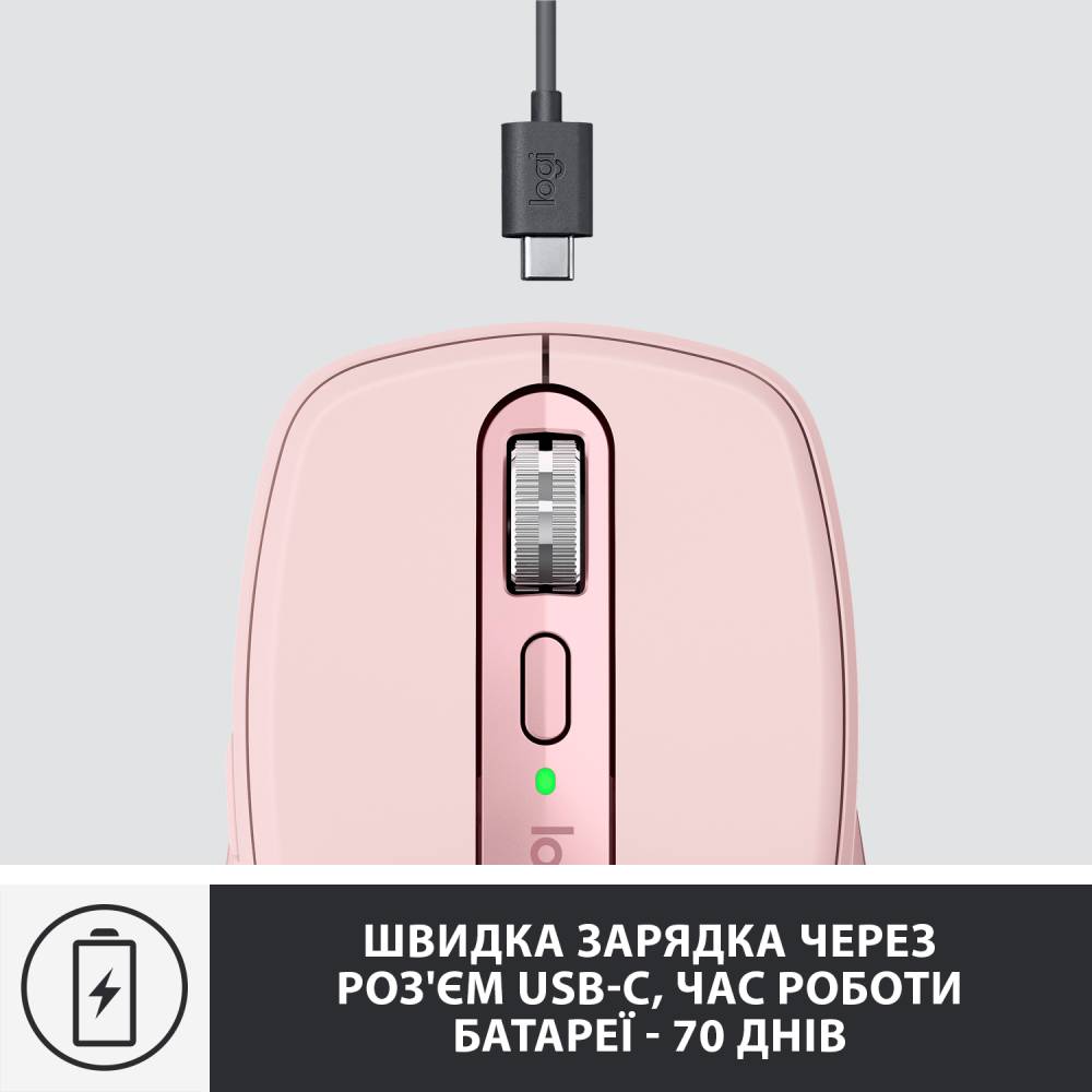 В інтернет магазині Миша Logitech MX Anywhere 3 Rose (L910-005990)