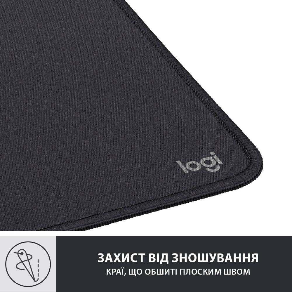 Килимок LOGITECH Studio Series Graphite (956-000049) Матеріал поверхні тканина