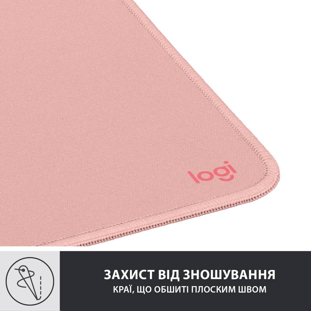 Килимок LOGITECH Studio Series Darker Rose (956-000050) Матеріал поверхні тканина