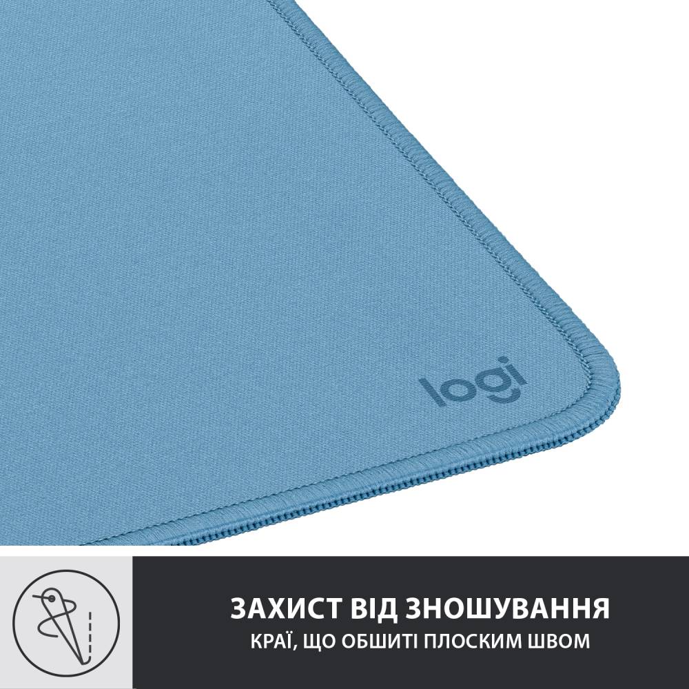 Килимок LOGITECH Studio Series Blue (956-000051) Матеріал поверхні тканина