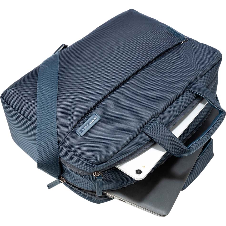 Для ноутбука Tucano Free&Busy Double 15.6" Blue (BFRBUB15D-B) Матеріал поліестер