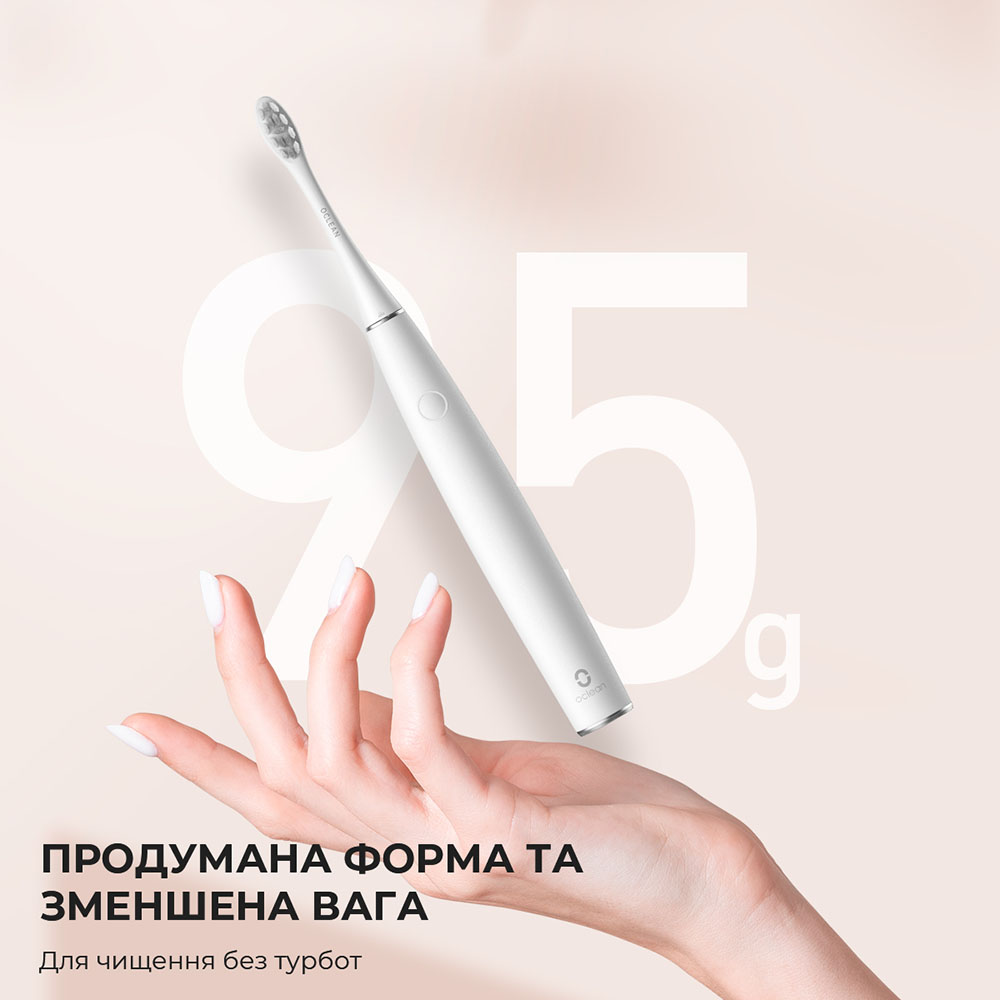Фото Електрична зубна щітка Oclean Air 2T Electric Toothbrush White (6970810552324)