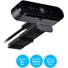 Web-камера Logitech BRIO 4K Stream edition (L960-001194)