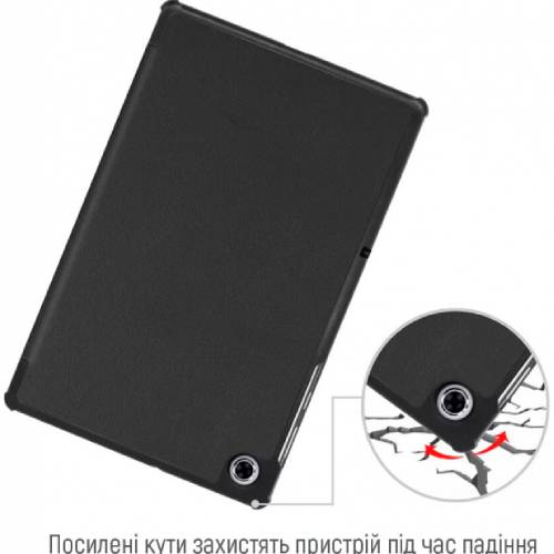 Чехол COLORWAY для Lenovo Tab M10 3 Gen WiFi Черный (CW-CTLTM103-BK) Материал искусственная кожа