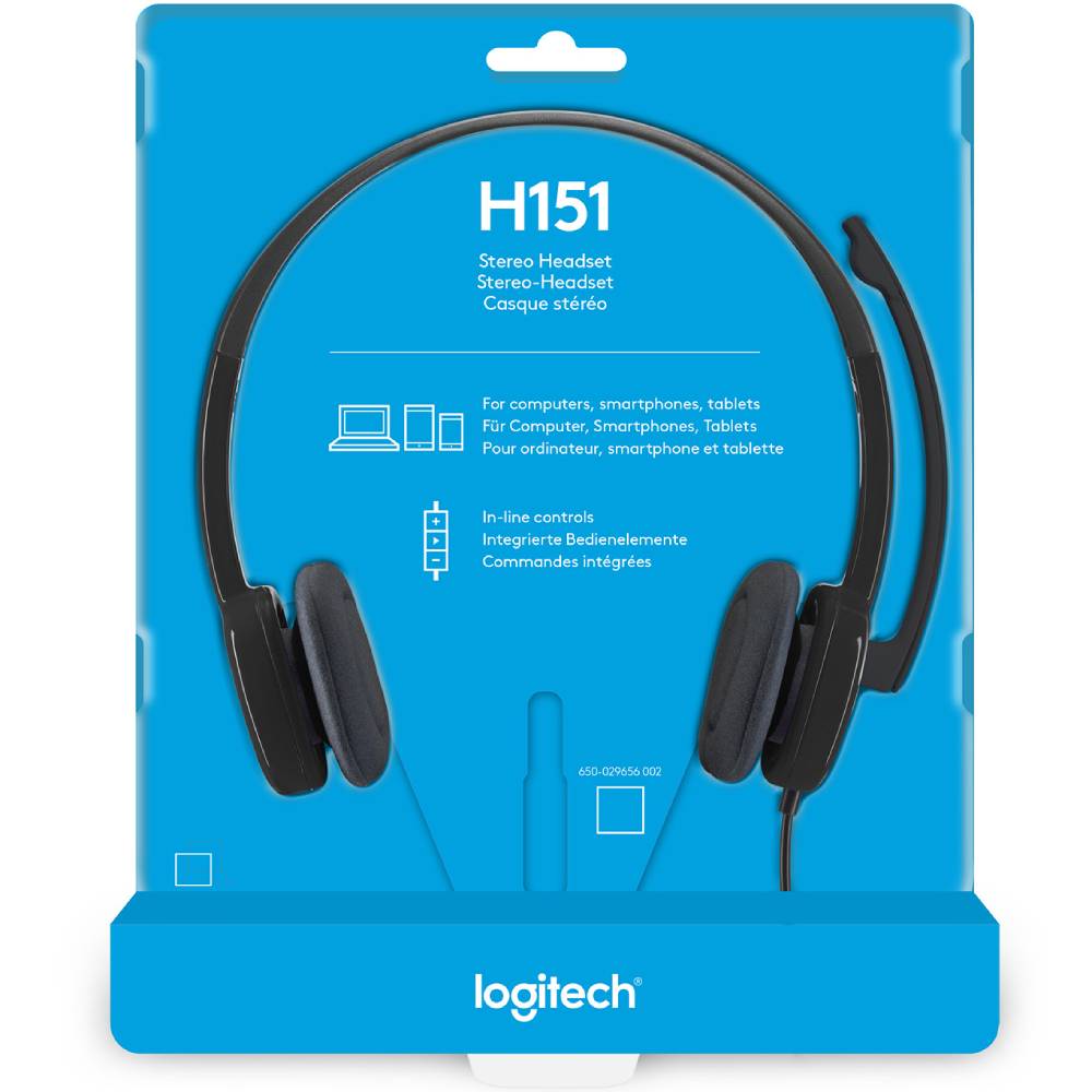 Замовити Гарнітура LOGITECH Stereo Headset H151