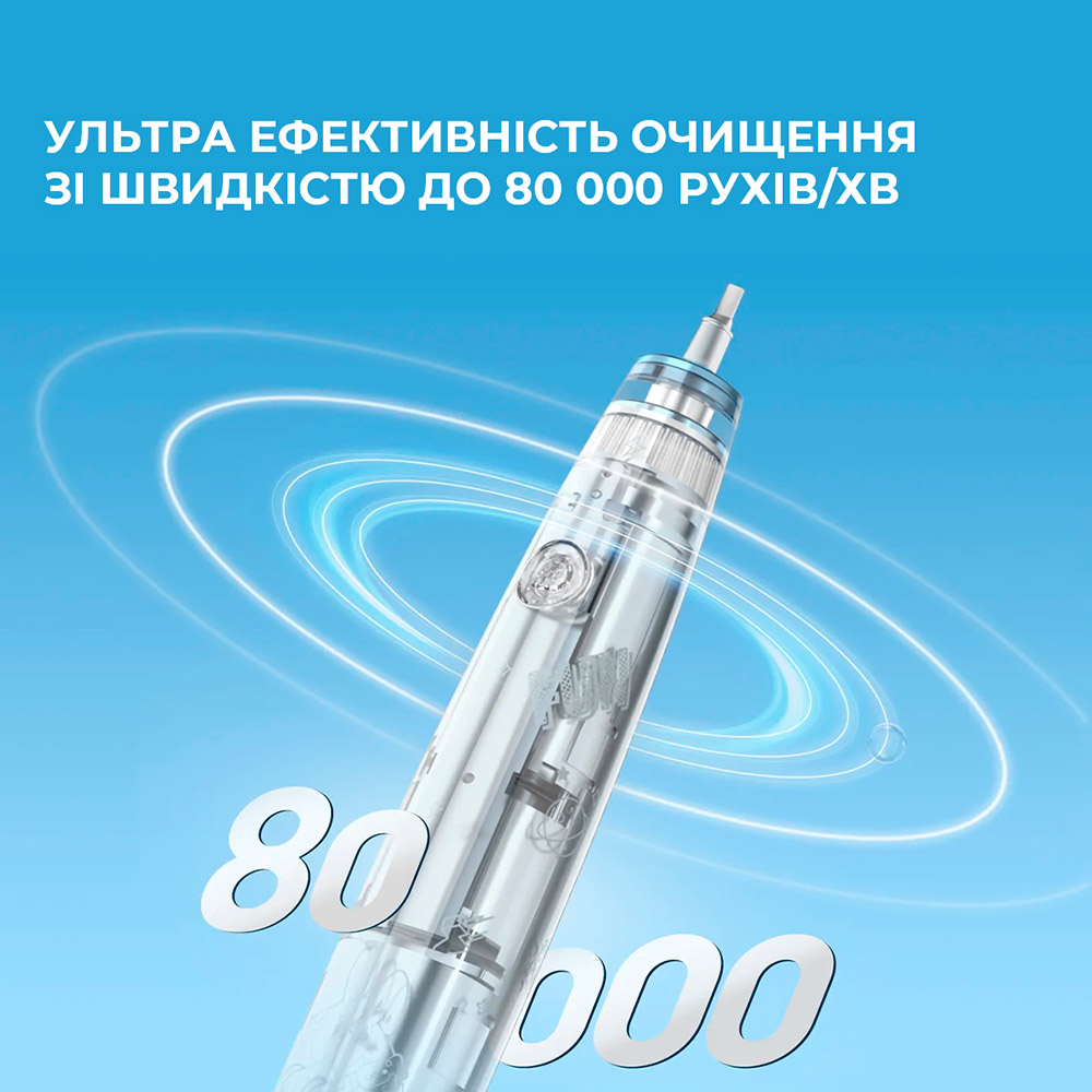 Фото Електрична зубна щітка OCLEAN Kids Electric Toothbrush Pink (6970810552409)