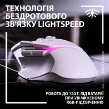 Мышь LOGITECH G502 X PLUS White (910-006171)