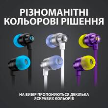 Гарнітура Logitech G333 Gaming Earphones White (981-000930)