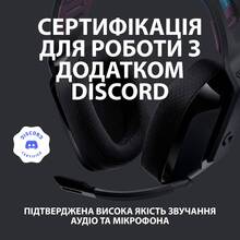 Гарнитура LOGITECH G535 LIGHTSPEED Wireless Gaming Headset BLACK-2.4GHZ (981-000972)