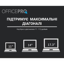 Підставка для ноутбука OFFICEPRO LS111 Black (LS111B)