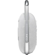 Портативна акустика JBL Clip 4 Eco White (JBLCLIP4ECOWHT)