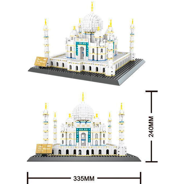 Конструктор Wange Тадж-Махал Агра Індія 5211) Кріплення блок