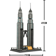 Конструктор Wange Башни Петронас Малайзия (5213)
