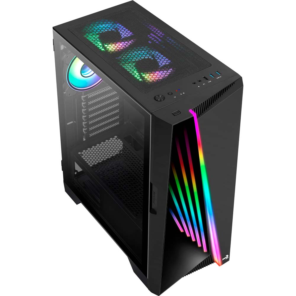 Корпус AeroCool Mirage Black (Mirage-G-BK-v2) Розмір материнської плати (макс.) ATX