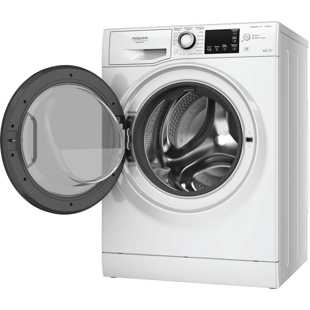 Стирально-сушильная машина HOTPOINT ARISTON NDB 10570 DA UA Максимальная загрузка 10.5