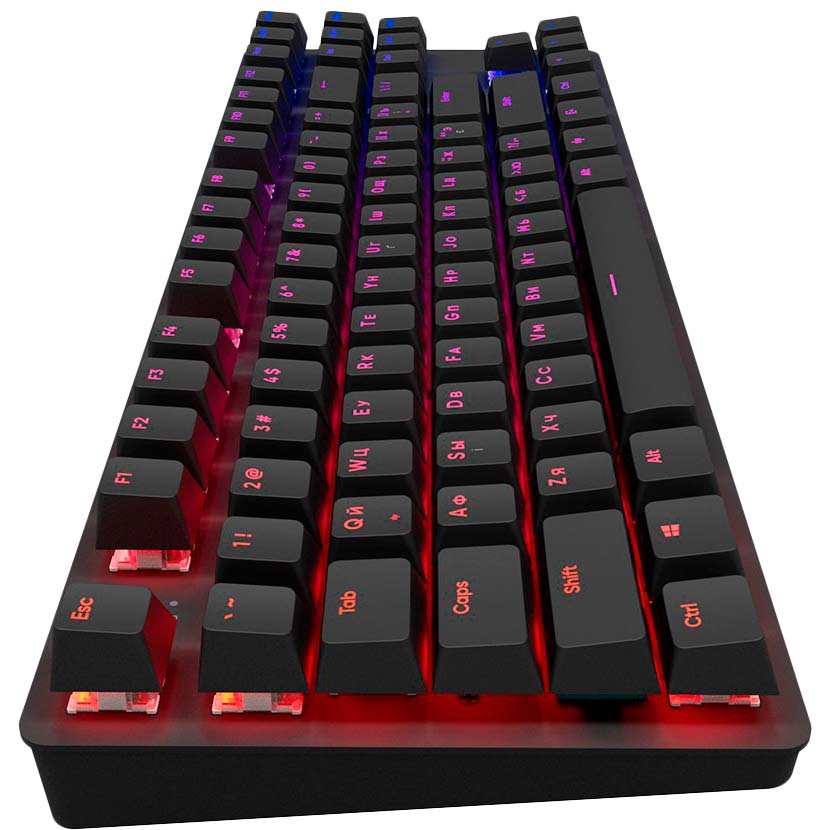 Клавіатура Dark Project One KD87A ABS G3MS Mechanical Sapphire Black (DPO-KD-87A-000300-GMT) Конструкція механічна
