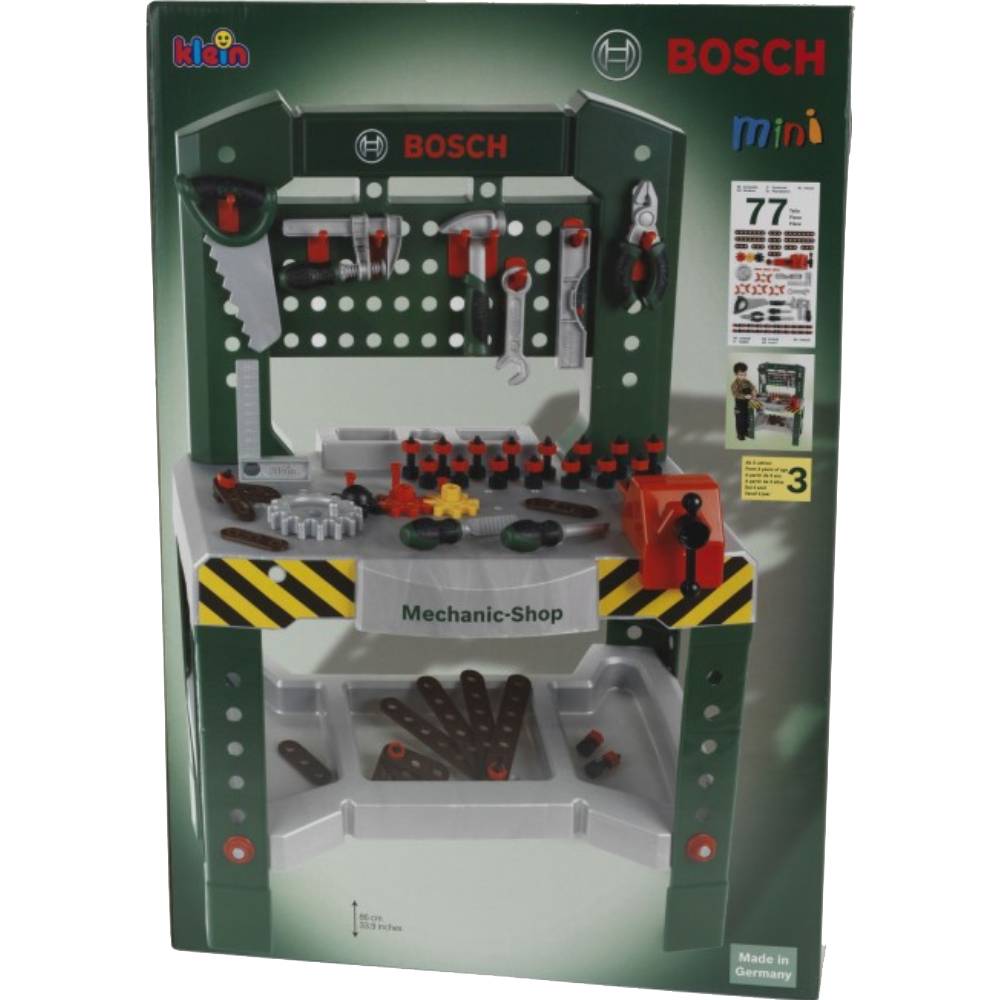 Зовнішній вигляд Ігровий набір BOSCH Mini Майстерня з 77 частин (8574)
